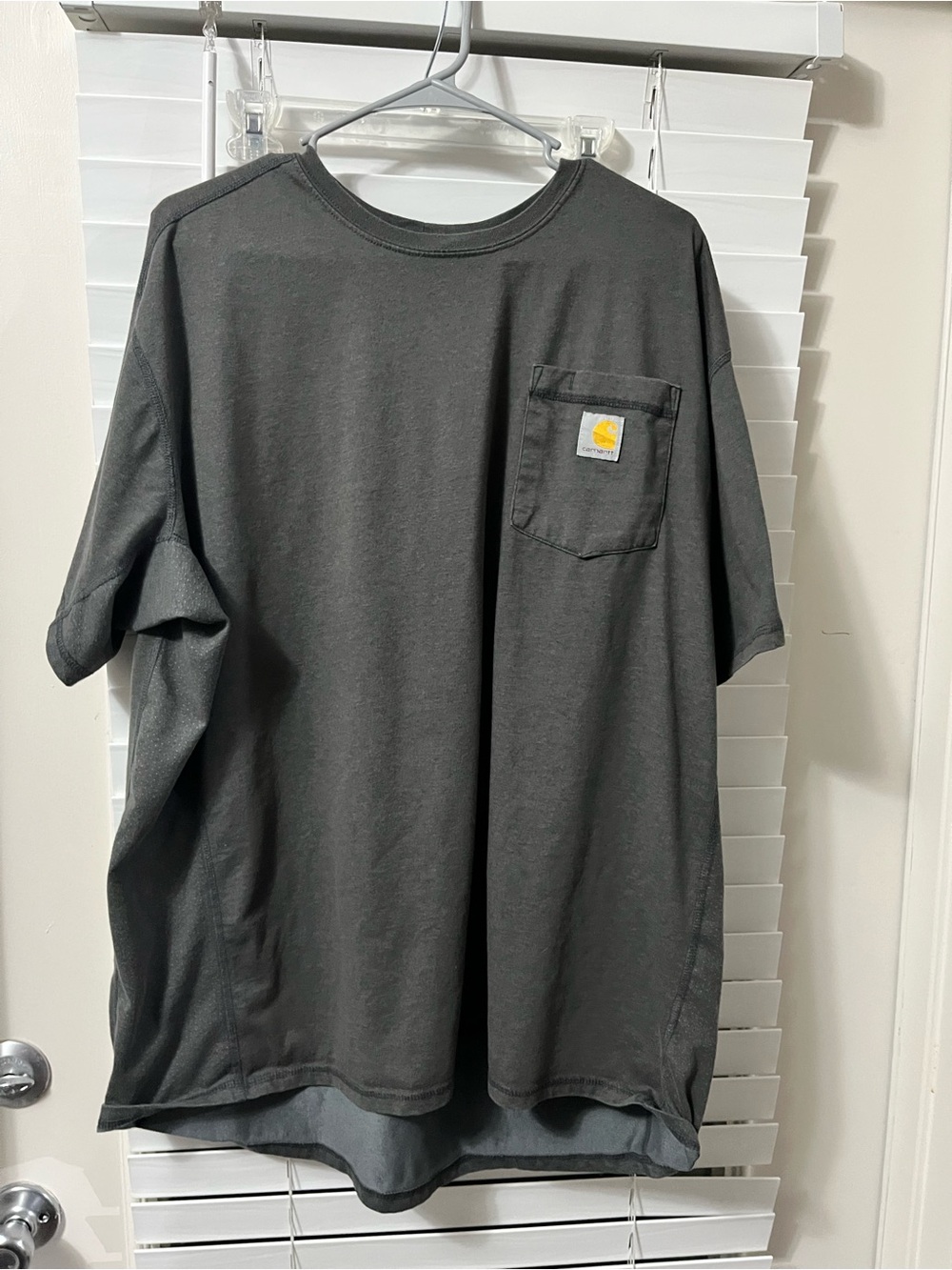 Carhartt Charcoal Short-Sleeve Pocket Tee